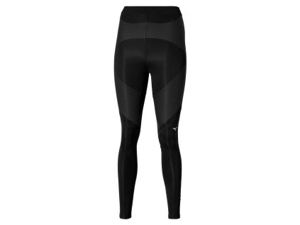 Dámské sportovní legíny Mizuno Tech Biogear Sonic L Tight(W) / Black (Velikost L)