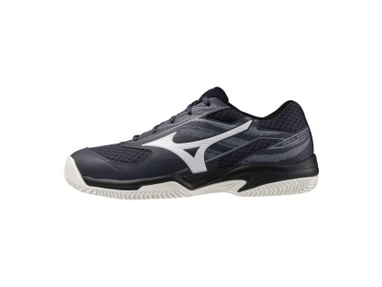 Unisex tenisová obuv Mizuno BREAK SHOT 5 CC(U) / Odyssey Gray/White/BlueGranite (Velikost 39.0/6.0)