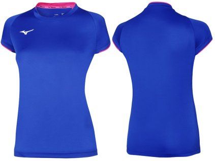 Core Short Sleeve Tee/Royal/Pink Fluo (Velikost XXL)