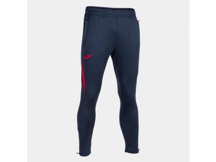 Pánské/Chlapecké sportovní tepláky JOMA CHAMPIONSHIP VII LONG PANTS NAVY RED (Velikost 2XL, Barva NAVY-RED)