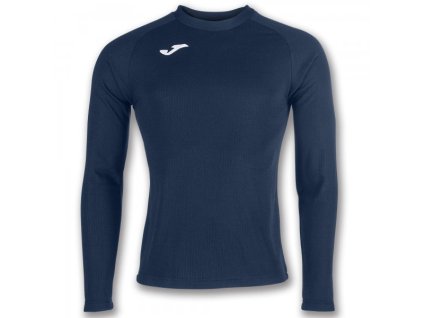 Sportovní spodní tričko JOMA BRAMA FLEECE SHIRT NAVY L/S (Barva NAVY, Velikost L)