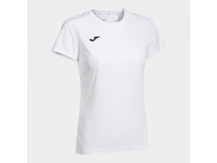Dámské/Dívčí sportovní tričko JOMA COMBI WOMAN SHIRT WHITE S/S (Velikost 152, Barva WHITE)