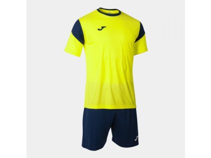 Pánská/Chlapecká sportovní souprava JOMA PHOENIX SET FLUOR YELLOW NAVY (Velikost 3XL, Barva AMARILLO FLUOR)