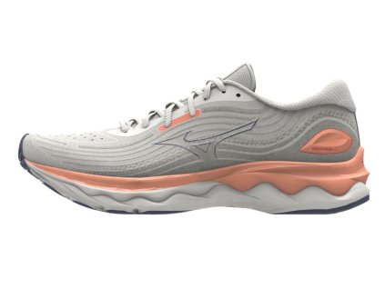 Dámská běžecká obuv Mizuno WAVE SKYRISE 4 / SWhite/NBlue/CReef