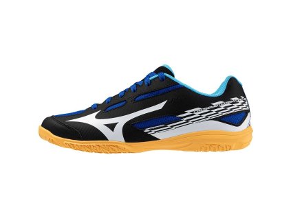Unisex halová obuv mizuno CROSSMATCH SWORD 2 / Black/White/Surf the Web