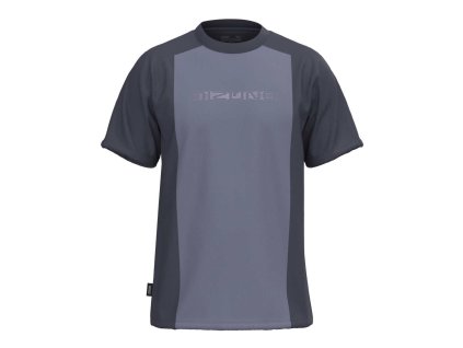 Pánské sportovní tričko Mizuno Athletics Mizuno T-shirt(M) / Odyssey Gray/Blue Granite (Velikost L)