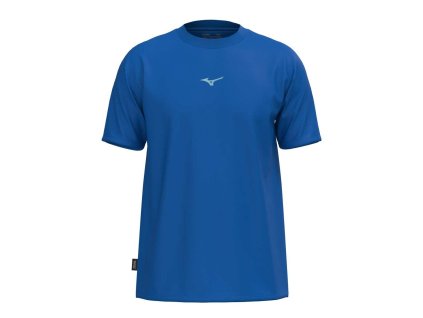 Pánské sportovní tričko Mizuno Athletics Graphic T-shirt(M) / Princess Blue (Velikost XL)