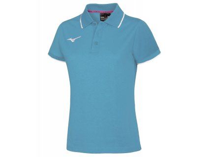 Wom Mizuno Polo/Sky/White (Velikost 3XL)
