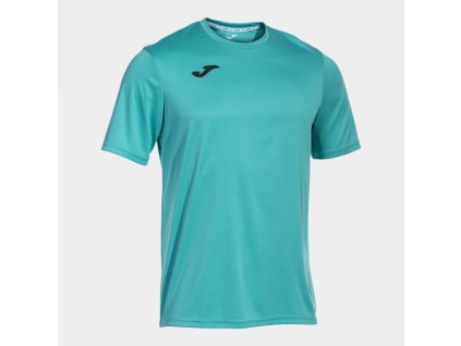 Pánské/Chlapecké sportovní tričko JOMA COMBI SHORT SLEEVE T-SHIRT TURQUOISE (Barva TURQUOISE, Velikost 152)