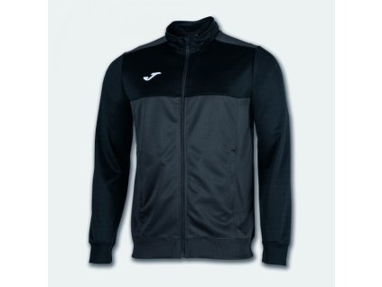 Pánská/Chlapecká mikina JOMA JACKET WINNER DARK GREY-BLACK (Barva ANTHRACITE-BLACK, Velikost 2XL)