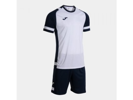 Pánská sportovní souprava JOMA LIDER SET WHITE DARK NAVY (Velikost 3XL, Barva WHITE-NAVY)