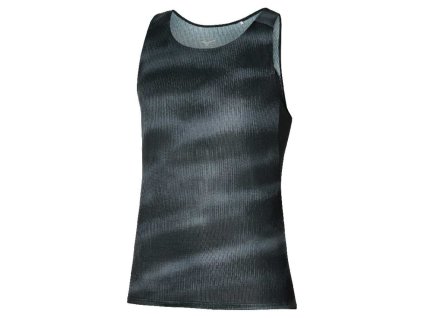 Pánské sportovní tílko Mizuno DryAeroFlow Graphic Tank(M) / Black (Velikost M)