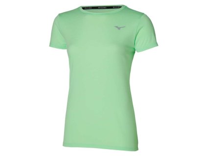 Dámské sportovní tričko Mizuno Impulse Core Tee(W) / NeoMint (Velikost L)