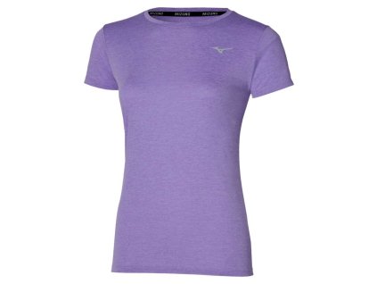 Dámské sportovní tričko Mizuno Impulse Core Tee(W) / Paisley Purple (Velikost M)