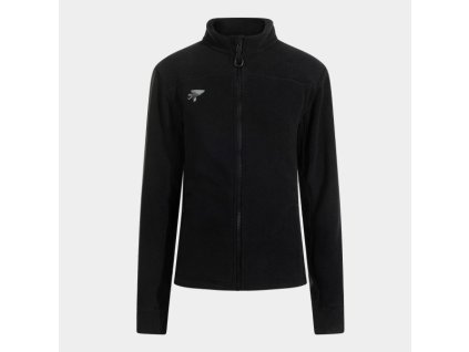 Dámská fleesová mikina JOMA ALPES POLAR FLEECE BLACK (Velikost 2XL, Barva BLACK)