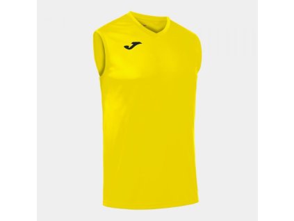 Pánské/Chlapecké sportovní tílko JOMA COMBI SHIRT YELLOW SLEEVELESS (Barva YELLOW, Velikost 152)
