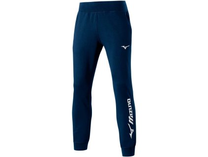 Pánské sportovní tepláky Mizuno Terry Pant Navy