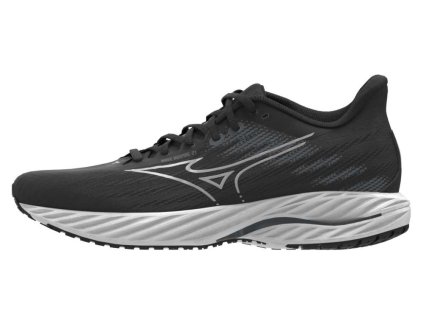 Pánská běžecká obuv Mizuno WAVE INSPIRE 21 2E(M) / Black/Silver/Metallic Gray (Velikost 41.0/7.5)