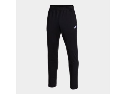 Pánské/Chlapecké tepláky JOMA LONG PANTS ELBA BLACK (SLIM-FIT) (Barva BLACK, Velikost 3XL)
