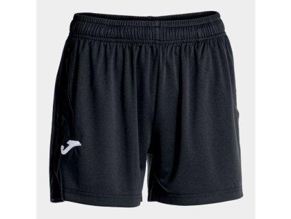 Dámské/Dívčí sportovní šortky JOMA SHORT HOBBY II NEGRO (Velikost 2XL, Barva BLACK)