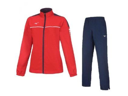Wom Micro Tracksuit(W)/Red/Navy (Velikost S)