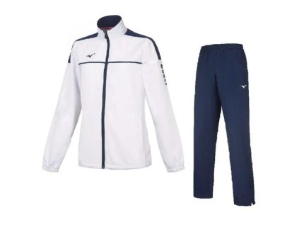 Wom Micro Tracksuit(W)/White/Navy (Variant XS)