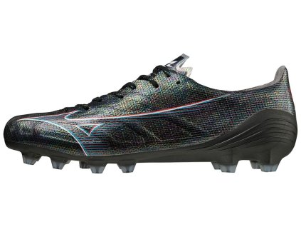 Pánské fotbalové lisovky Mizuno Alpha Japan/Black/Ignition Red/801 (Velikost 38.0/5.0)