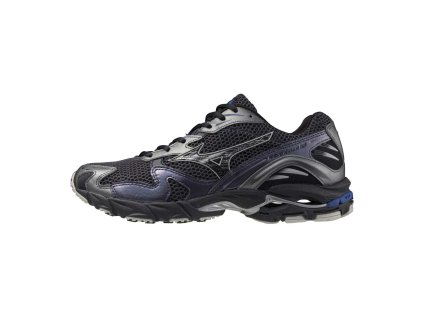 Unisex vycházková obuv Mizuno WAVE RIDER 10 / Odyssey Gray/Black/Metallic Gray (Velikost 39.0/6.0)