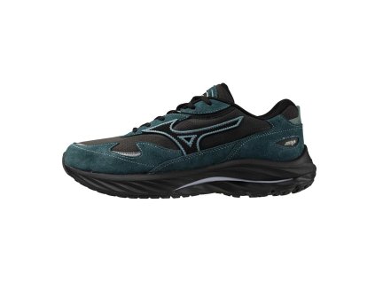 Unisex vycházková obuv Mizuno WAVE RIDER ? / Black Sand/Black/Deep Teal / 36.5/4.0 (Velikost 41.0/7.5)