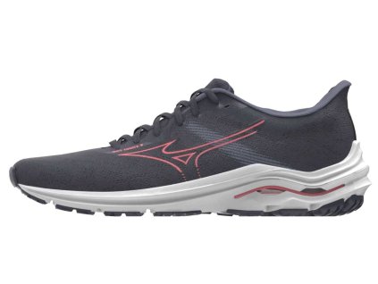 Dámská běžecká obuv Mizuno WAVE EQUATE 9(W) / Odyssey Gray/Striking Coral/Bl (Velikost 38.5/5.5)