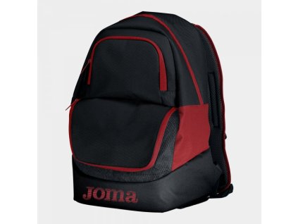 Sportovní batoh JOMA DIAMOND II BACKPACK BLACK RED (Velikost S, Barva BLACK-RED)