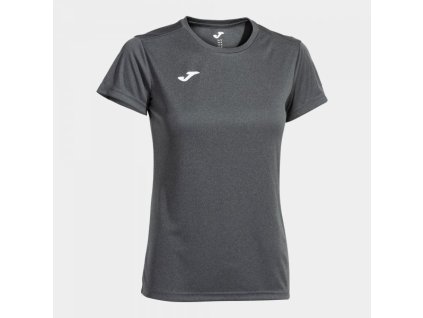 Dámské/Dívčí sportovní tričko JOMA COMBI WOMAN SHIRT ANTHRACITE S/S (Velikost 2XL, Barva ANTHRACITE)