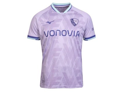 Pánské fotbalové tričko Mizuno 3rd Jersey Bochum(M) / Lilac (Velikost S)