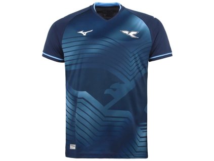 Pánské fotbalové tričko Mizuno 3rd Jersey Lazio(M) / Navy (Velikost S)