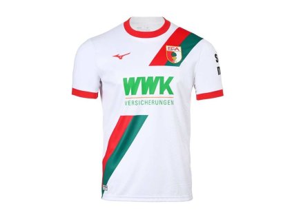 Pánské fotbalové tričko Mizuno Home Jersey Augsburg(M) / White (Velikost S)
