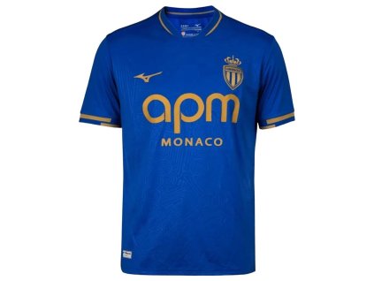 Pánské fotbalové tričko Mizuno Away Jersey Monaco(M) / Spectrum Blue (Velikost S)