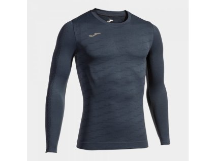 Pánské termo tričko JOMA BRAMA CLASSIC LONG SLEEVE T-SHIRT NAVY (Velikost L-XL, Barva NAVY)