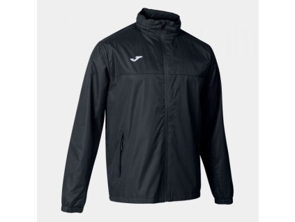 Pánská/Chlapecká sportovní bunda JOMA MONTREAL RAINCOAT BLACK (Velikost 2XL, Barva BLACK)