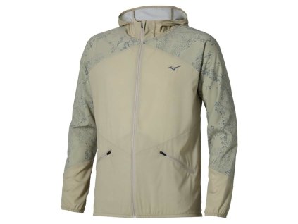 Pánská sportovní budna Mizuno Active Alpha Hooded Jacket / Elm (Velikost L)