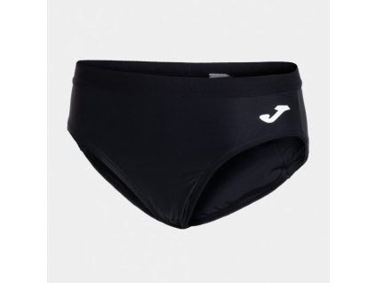 Dámské/Dívčí běžecké kalhotky JOMA OLIMPIA II ATHLETIC BRIEF BLACK (Velikost 2XL, Barva BLACK)