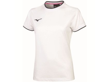 Dámské tričko Mizuno Wom Mizuno Polo / Black/White (Velikost XS)