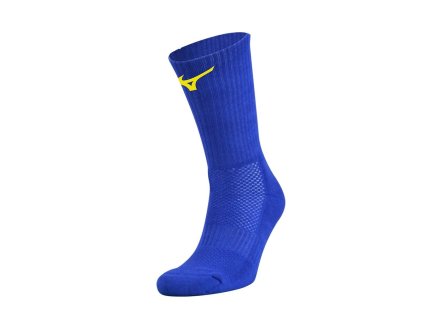 Ponožky Mizuno Handball Socks / Royal/Yellow (Velikost S)
