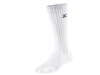 Volley Socks Long ( 1 pack )/White/Navy (Velikost S)