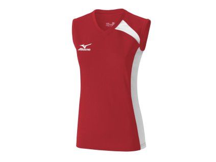 W Trad Sleeveless/Red/White/L (Velikost XL)