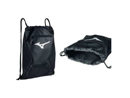 Vak na záda MIzuno Zip Drawbag Black OS