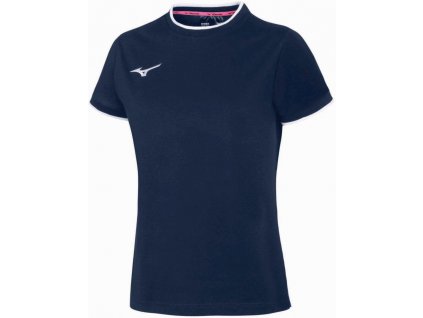 Dámské tričko Mizuno Tee/Navy/White