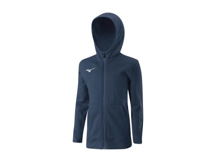 Mizuno Sweat FZ Hoodie / Navy / L (Velikost XXL)