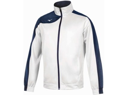Mizuno Knitted Tracksuit/White/Navy/L (Velikost L)