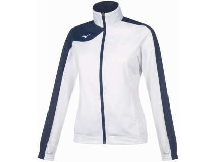 Mizuno Knitted Tracksuit/White/Navy/L (Variant L)