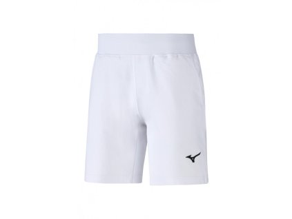 Unisex sportovní šortky Mizuno Terry HF Pant/White (Velikost 3XL)